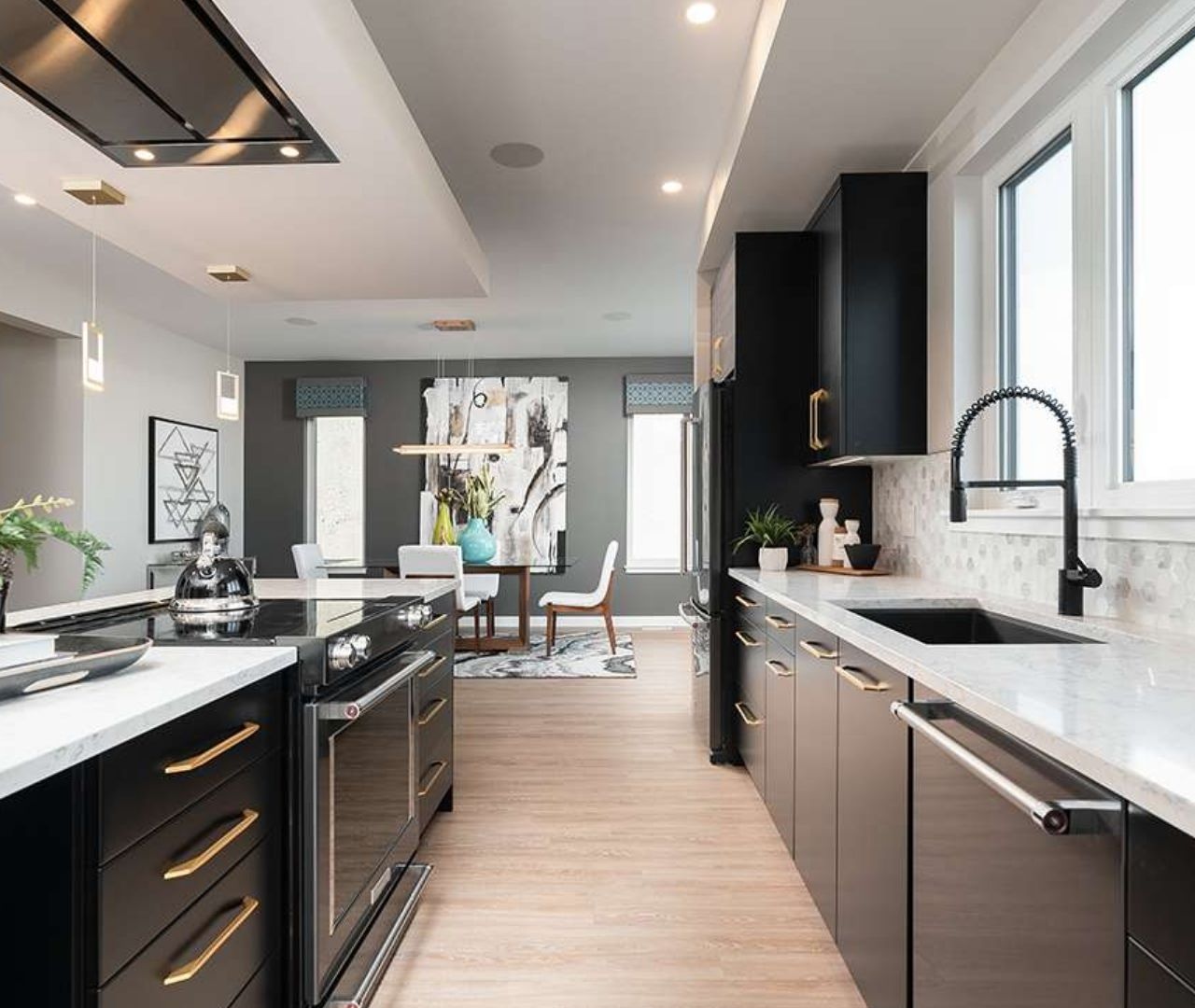 Modern Kitchen Renovation — Homes Cabinet Atlanta