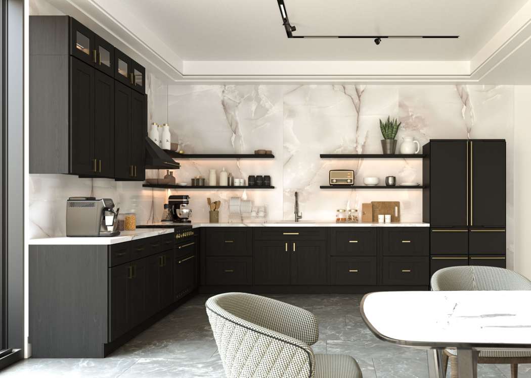 Modern kitchen cabinet