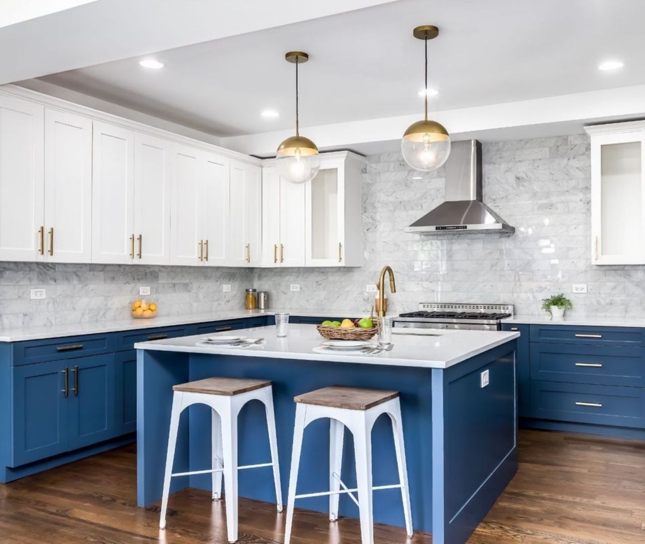 White Shaker Kitchen Cabinets