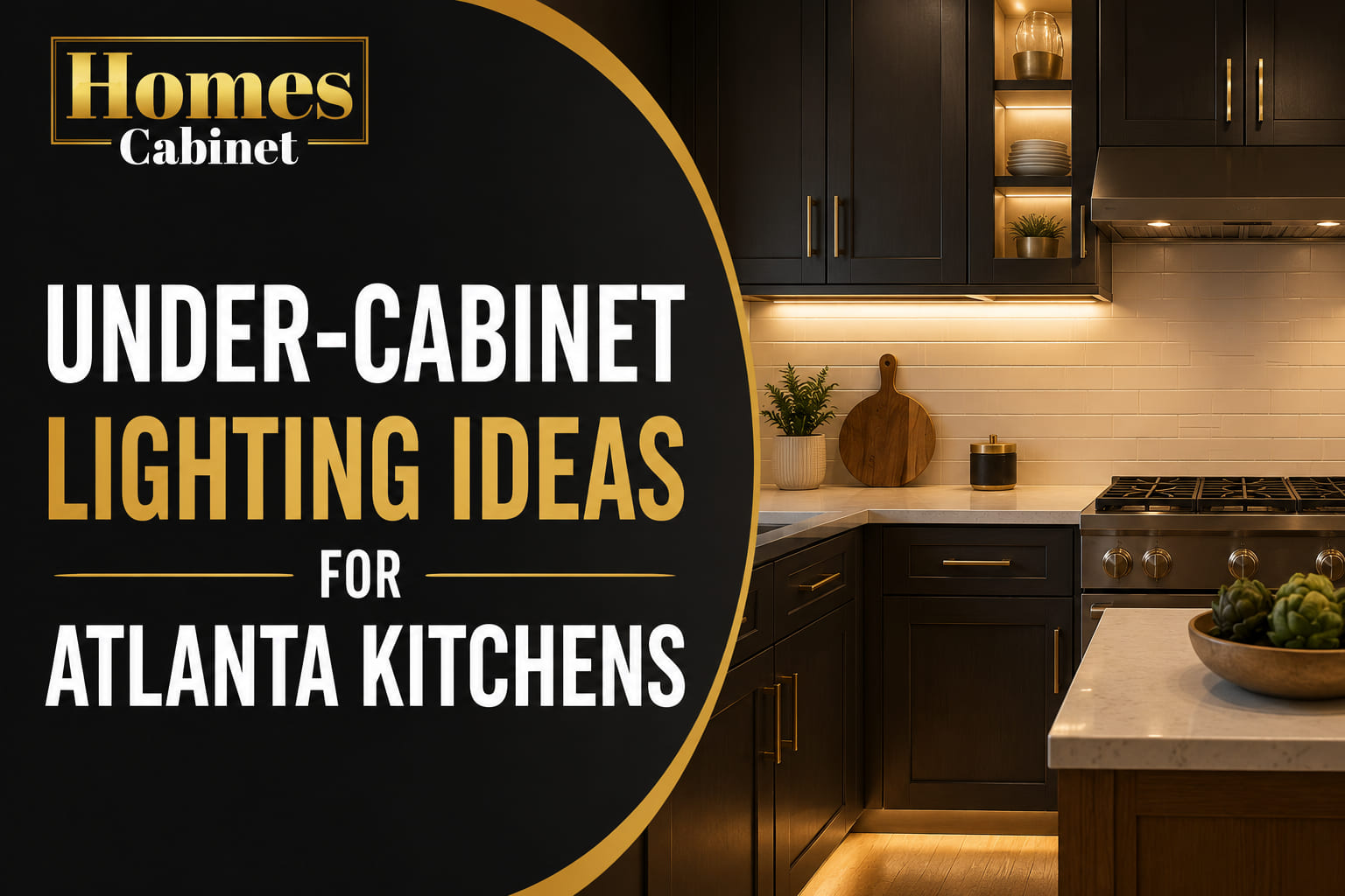 Under Cabinet Lighting Ideas for Atlanta Kitchens