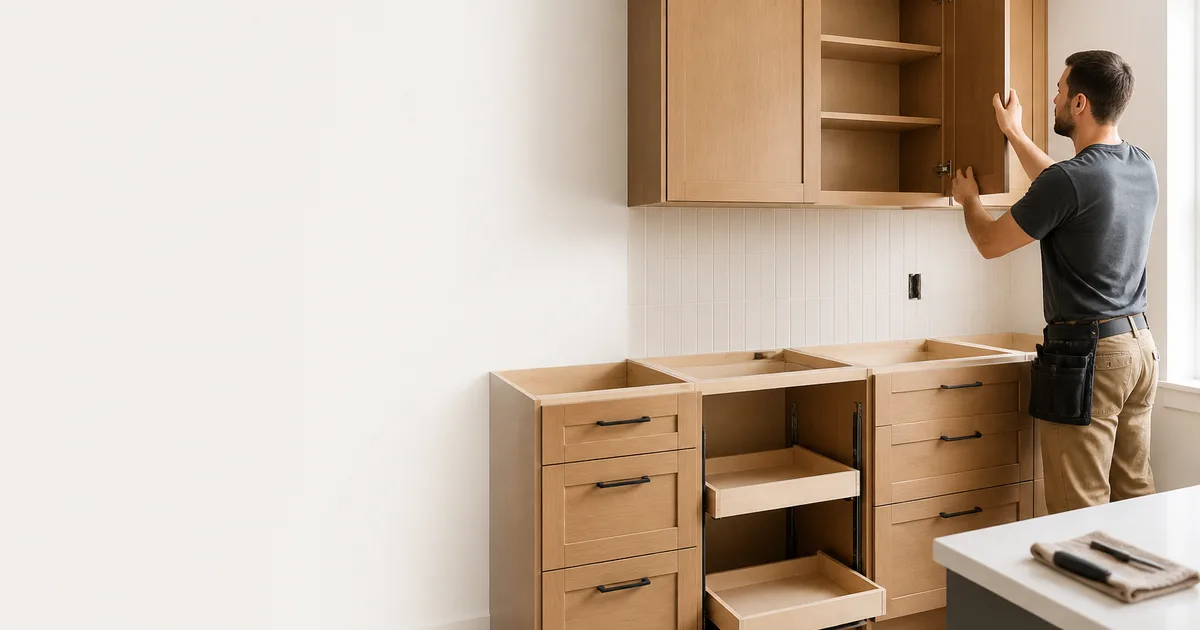 How to Install Kitchen Wall and Base Cabinets: A DIY Guide for First-Timers