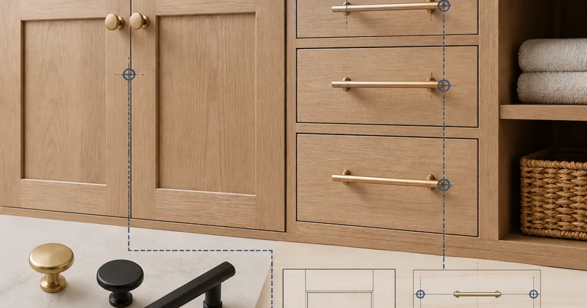 Best Hardware for Shaker Cabinets: Knobs, Bar Pulls, and Placement Rules