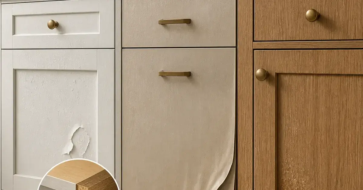 Bathroom Vanity Cabinet Finishes Compared: Painted, Thermofoil, and Wood Veneer in a Humid Room