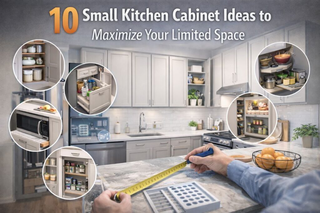 10 Small Kitchen Cabinet Ideas to Maximize Your Limited Space