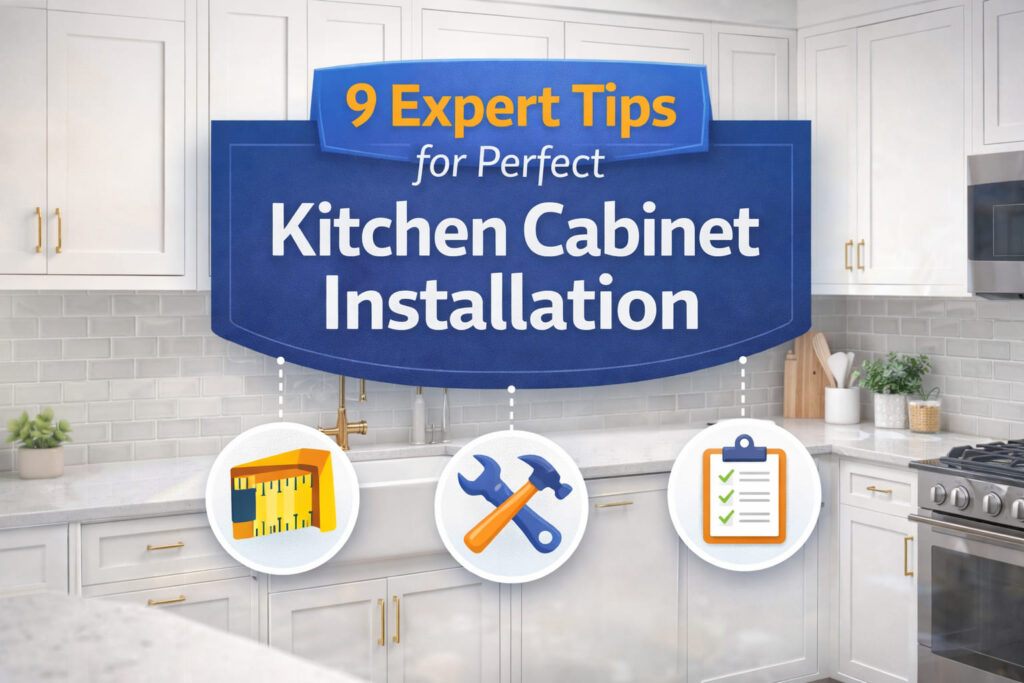 9 Expert Tips for Perfect Kitchen Cabinet Installation