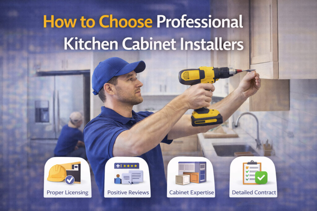 How to Choose Professional Kitchen Cabinet Installers