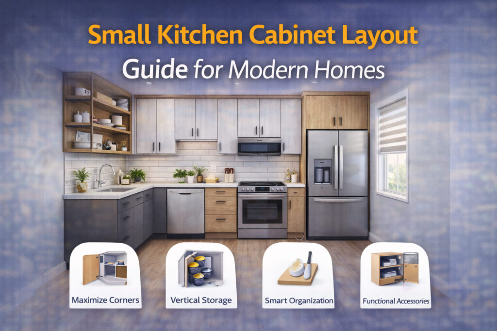 Small Kitchen Cabinet Layout Guide for Modern Homes
