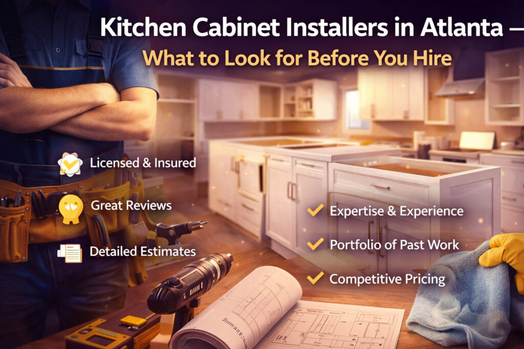 Kitchen Cabinet Installers in Atlanta