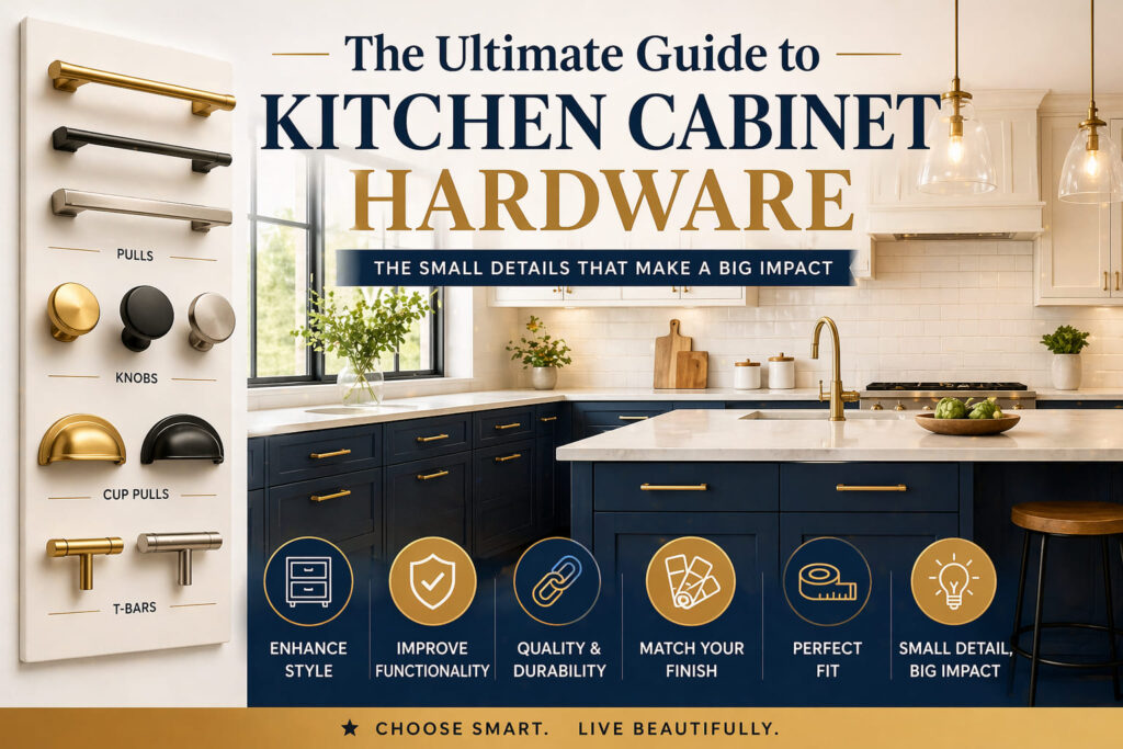 The Ultimate Guide to Kitchen Cabinet Hardware