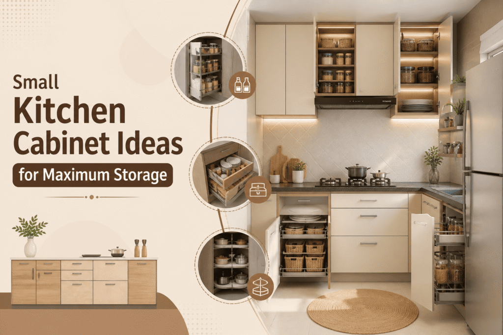 Small Kitchen Cabinet Ideas for Maximum Storage